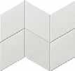HOUSE OF TONES 3 (Beige) Denim/Chevron Ceramic Mosaic 9X12