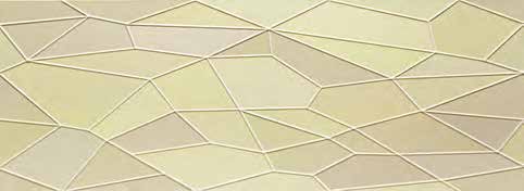 ORIGAMI Origami Ceramic Wall Deco Tile 13X36 Matte/Iridescent