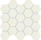 PRAVIA Hexagon Porcelain Mosaic 11X12