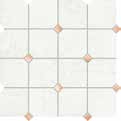 RAMINA Square Ceramic/Copper Metal Mosaic 12X12