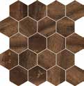 RAMINA Hexagon Ceramic Mosaic 11X12