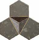 SCORIA Hexagon Ceramic Mosaic 6X7