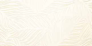 TOUCH 2 Leaves Ceramic Wall Deco Tile 12X24